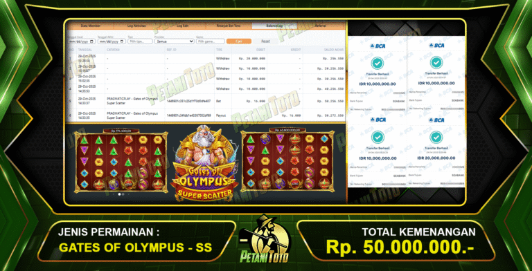 OLYMPUS PERKALIAN BESAR PETANITOTO