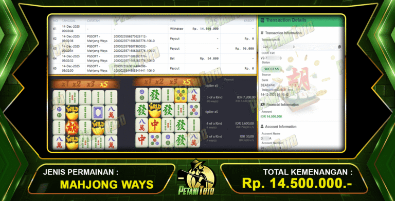JP SLOT DI PETANITOTO
