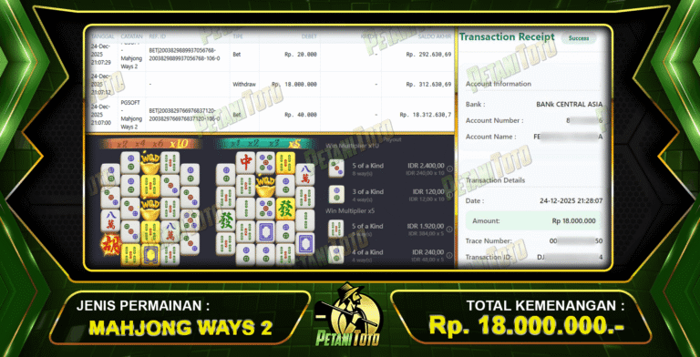 MAHJONG WAYS 2 GACOR